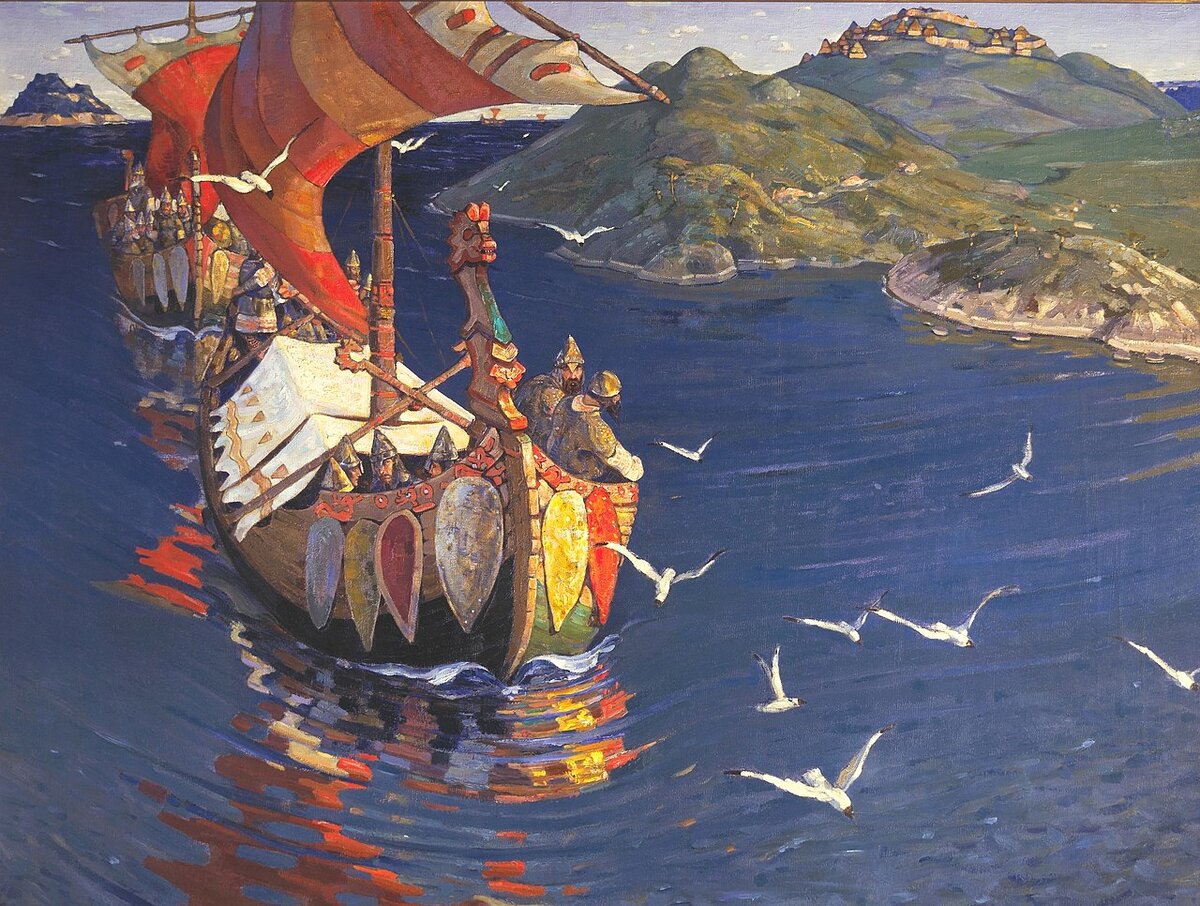 «Замо́рские го́сти» — картина Николая Рериха, написанная в 1901 году. Входит в цикл картин «Начало Руси. Славяне».