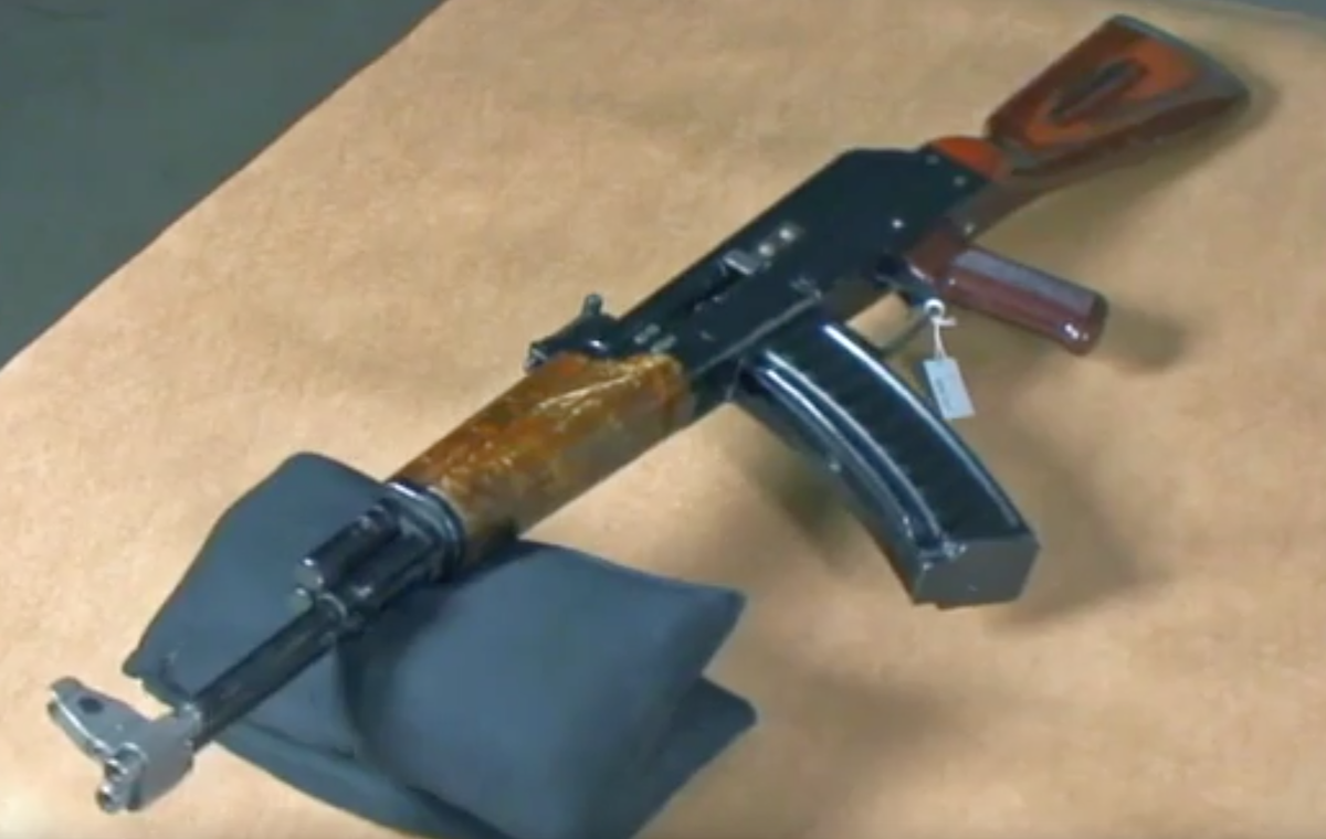                                                          Двуствольный автомат АО-38