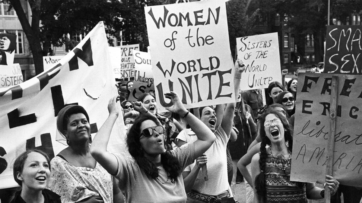 Движение за освобождение женщин в Вашингтоне 26 августа 1970 года. Фото: Дон Карл Стеффен/Gamma-Rapho/Getty Images