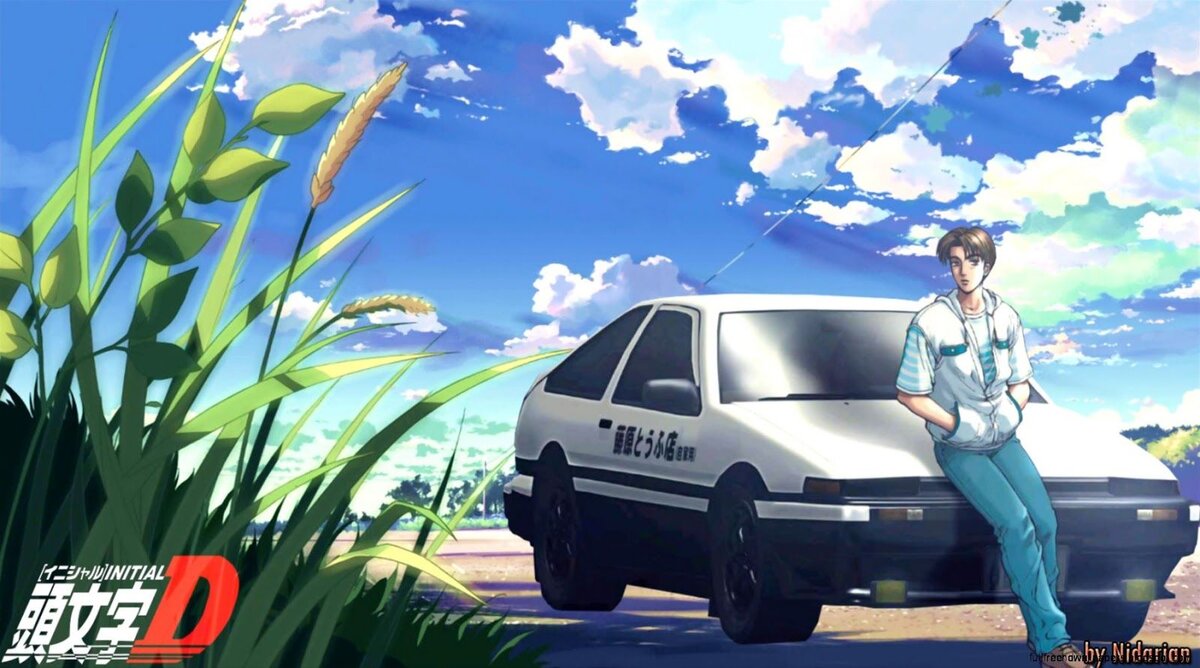 Initial D | Kanime блог | Дзен