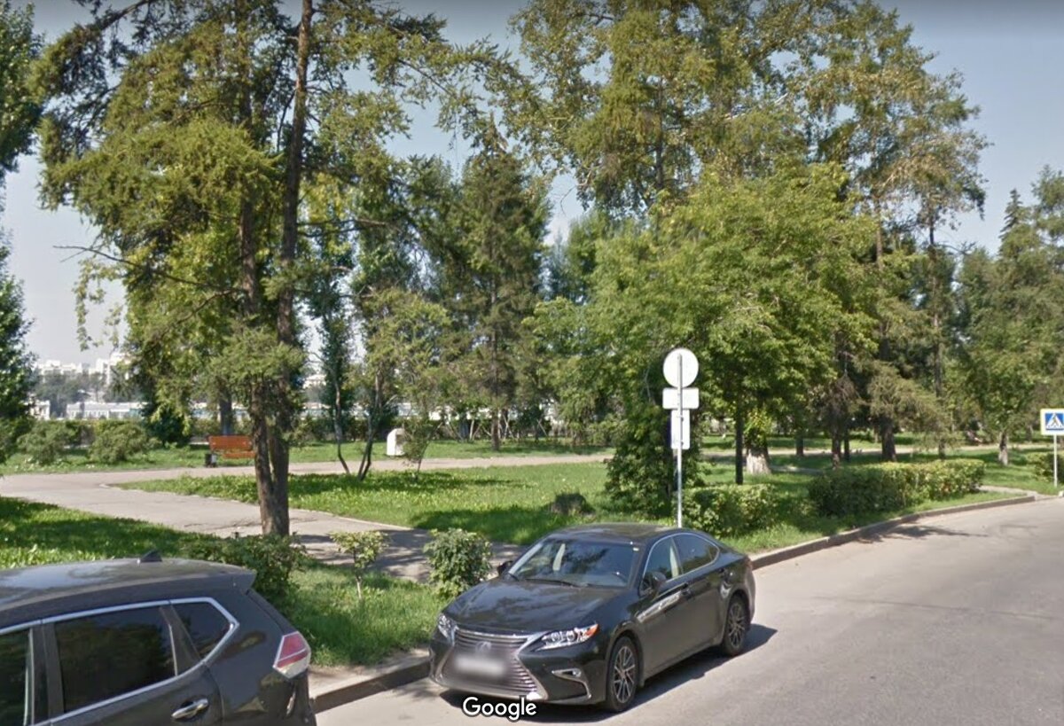 Google street view, июль 2017 года