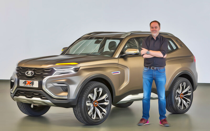 Стив Маттин и его LADA 4x4 Vision