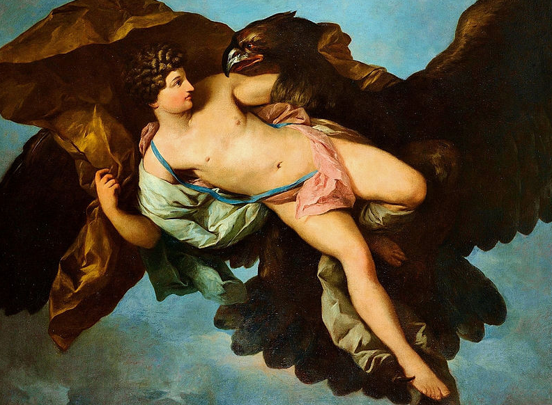 Bénigne Gagneraux - The Abduction of Ganymede, 1782