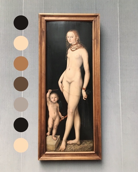 Венера и Амур, ок. 1530 г, Государственные музеи, Берлин