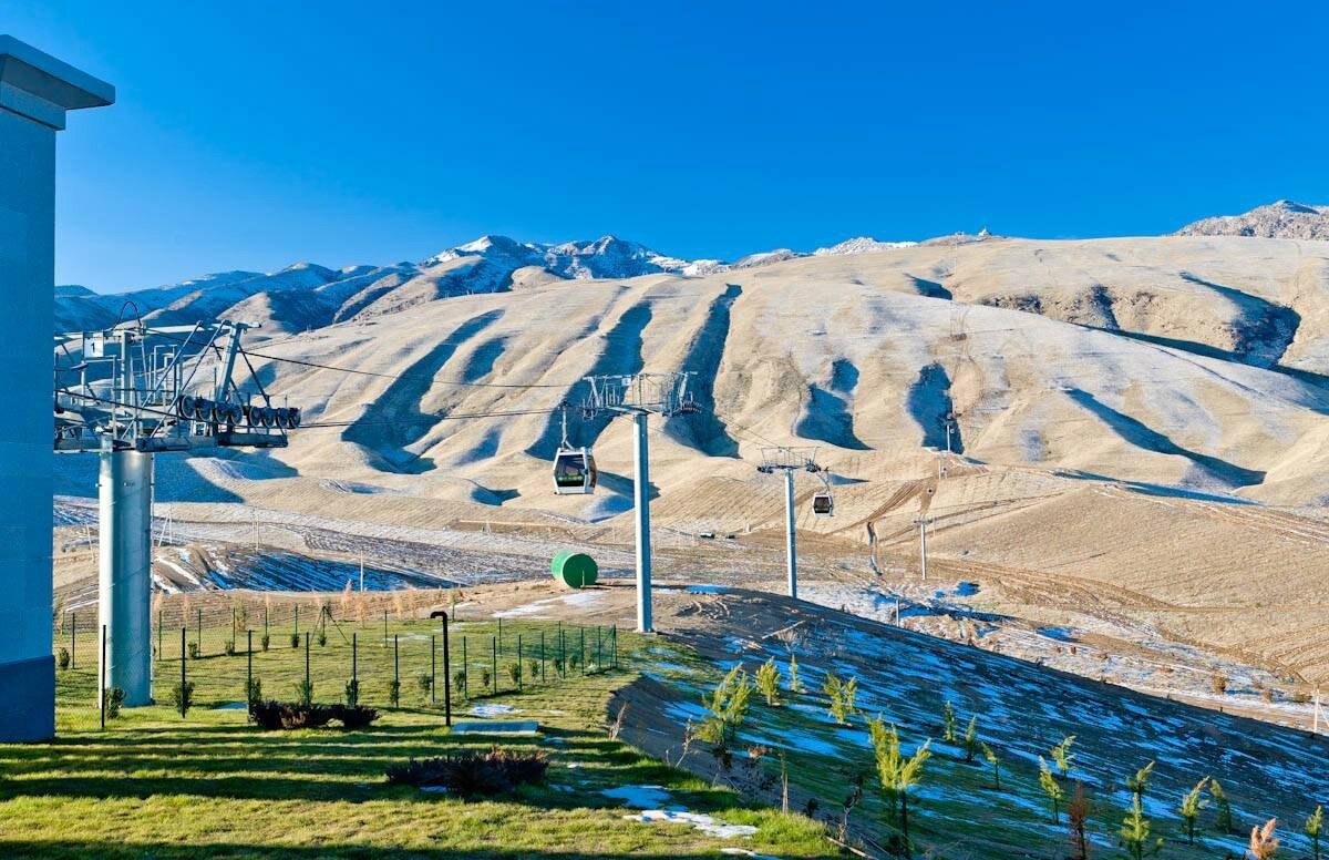 Воздушное путешествие над Ашхабадом 