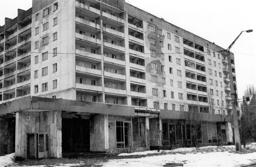 Элитный дом после аварии 