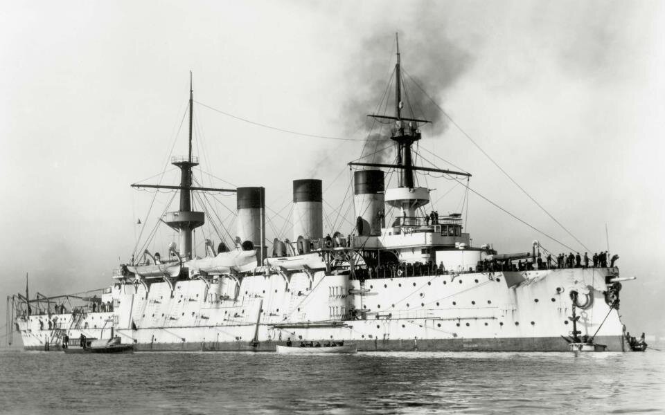 «Пересвет», правый борт. Ист.: tsushima.su