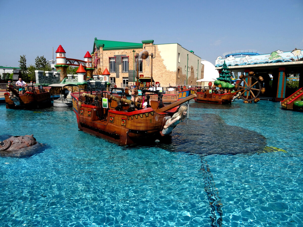 Водный аттракцион «Буян» в Сочи Парке