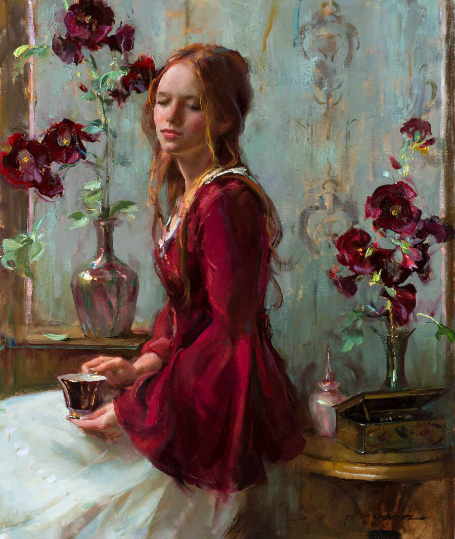 Художник картины daniel gerhartz картины