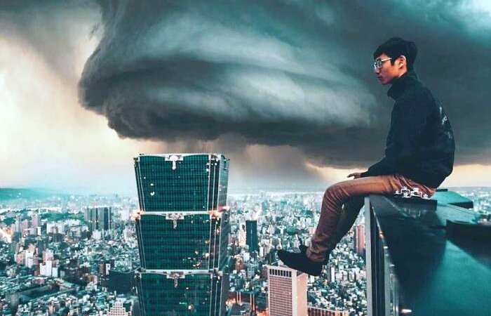 На крыше. Автор: Raka Wisnu Wardhana.