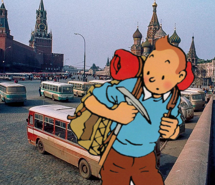 Тинтин в стране Советов