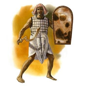Древнеегипетский солдат