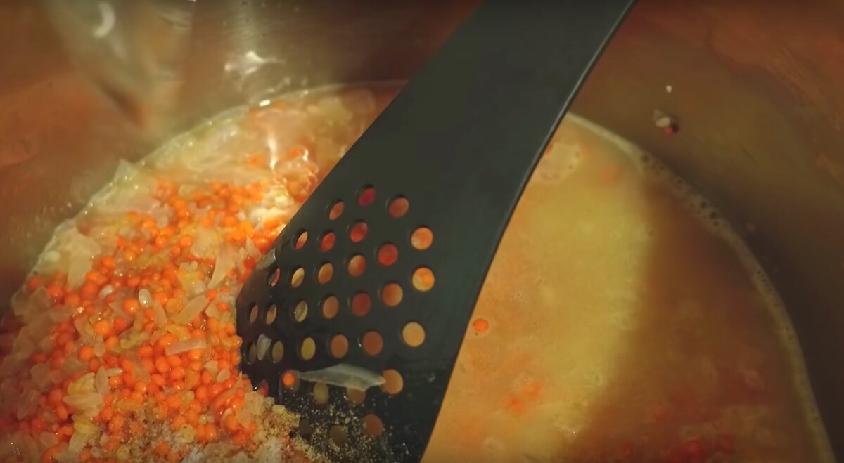 Чечевичный суп пюре по-турецки