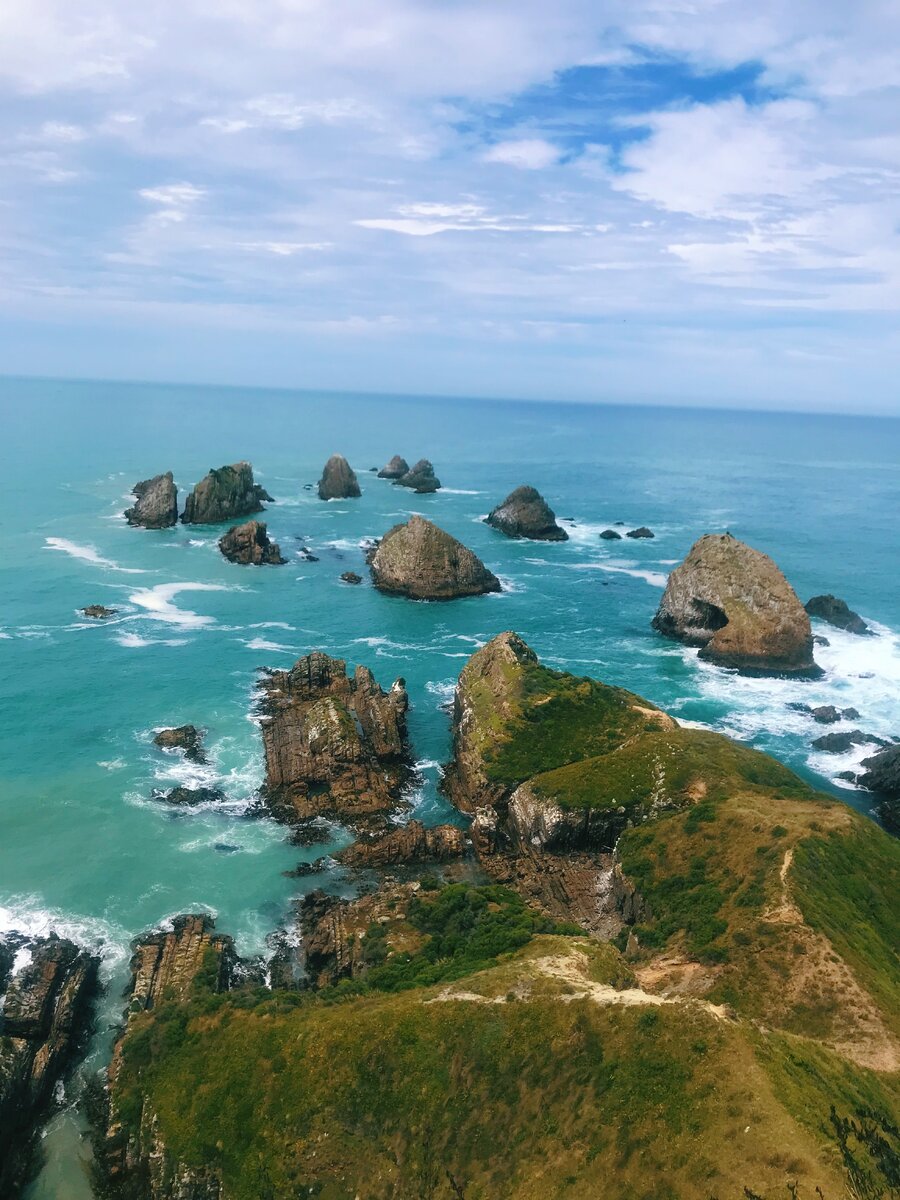 Nugget point, Ahuriri Flat 