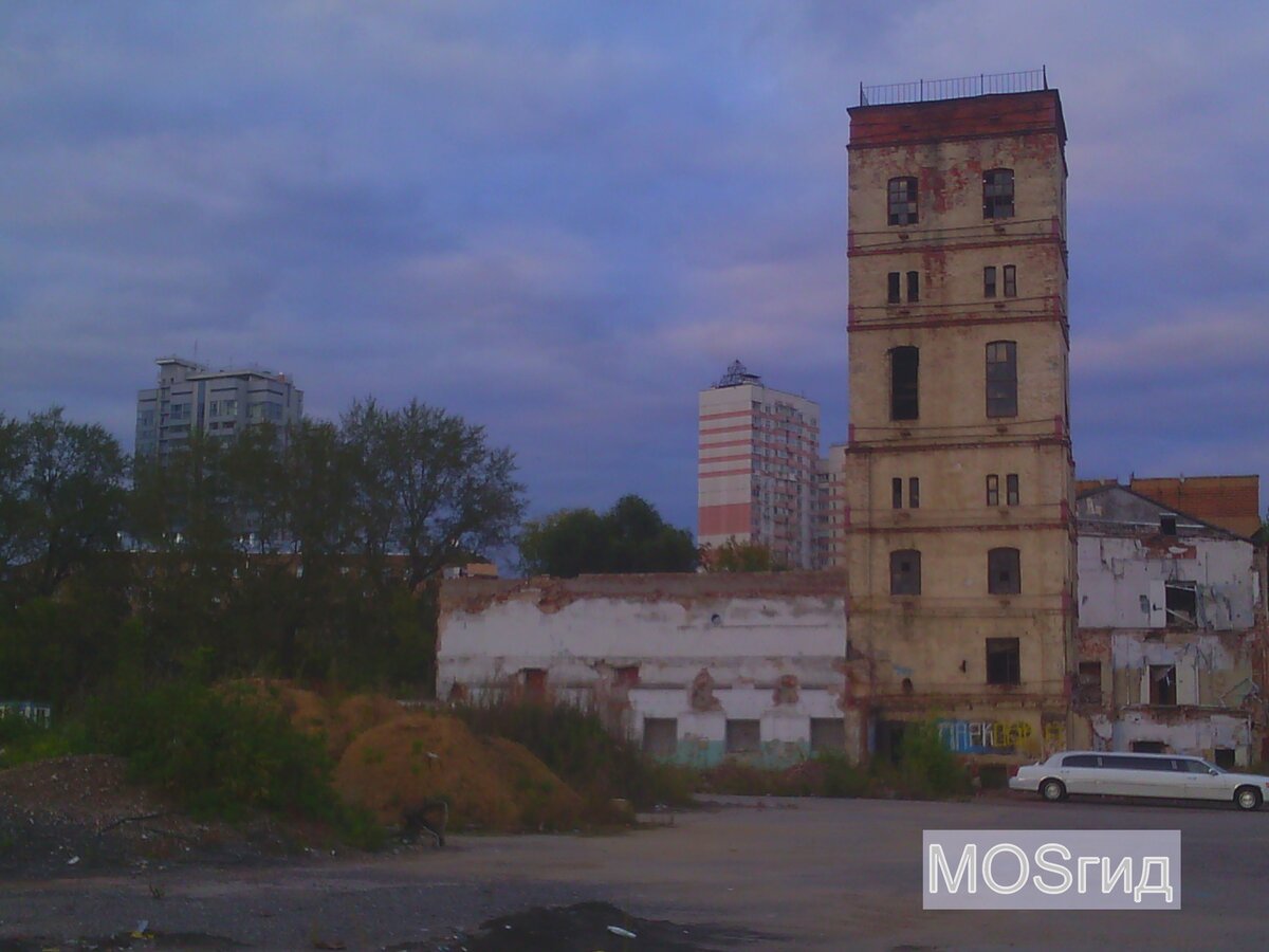 Краснопресненский сахарорафинадный завод им. Ф. Мантулина, снос. Фото 2016 года