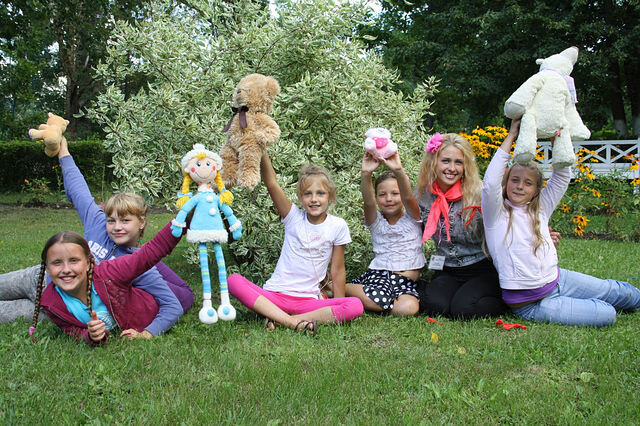 Мои фото из детского лагеря с детьми