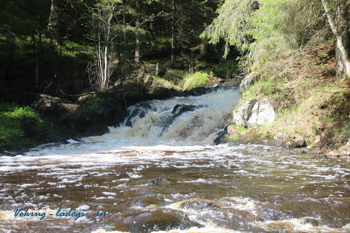 Водопад Ихала Карелия