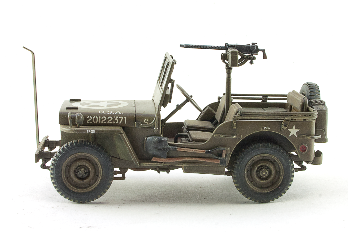 Jeep Willis MB, масштаб 1:35, производитель Tamiya