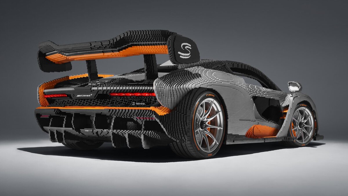 Суперкар McLaren Senna создали из полумиллиона кубиков LEGO | QbrickFan о  LEGO | Дзен