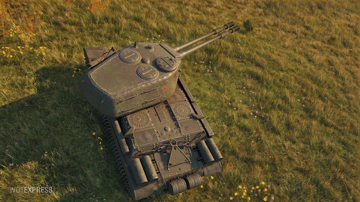 Вид танка СТ-I 02.