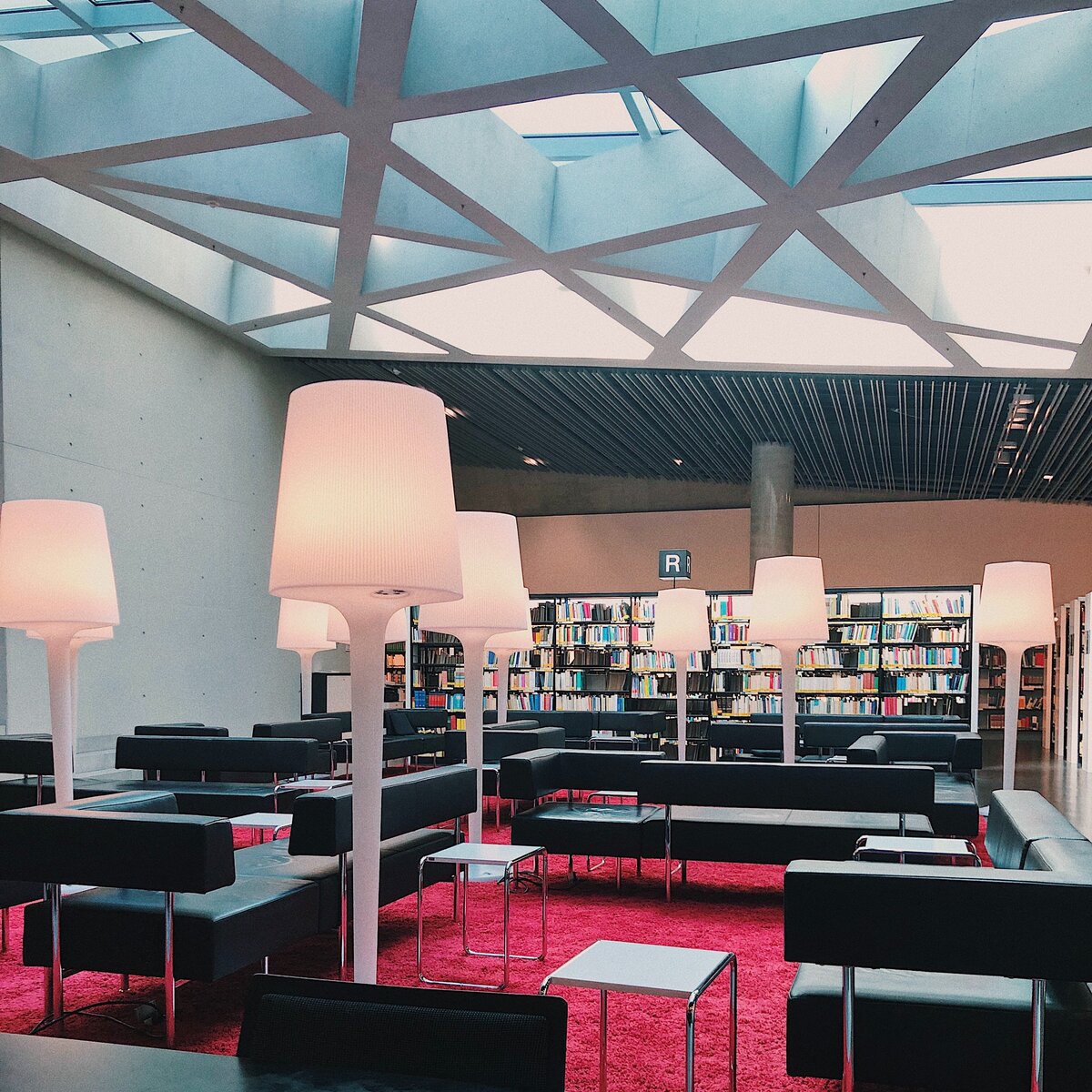                              Библиотека UniPark Зальцбургского университета 