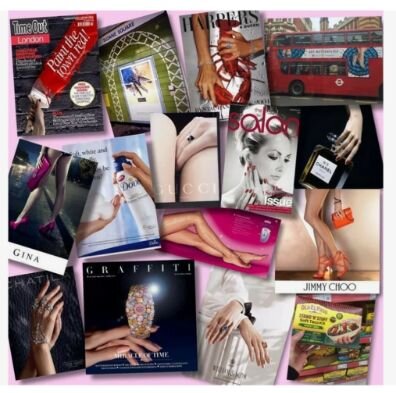 На этих рекламных фото руки Нины