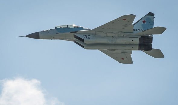 Путин продемонстрировал российский истребитель МиГ-35