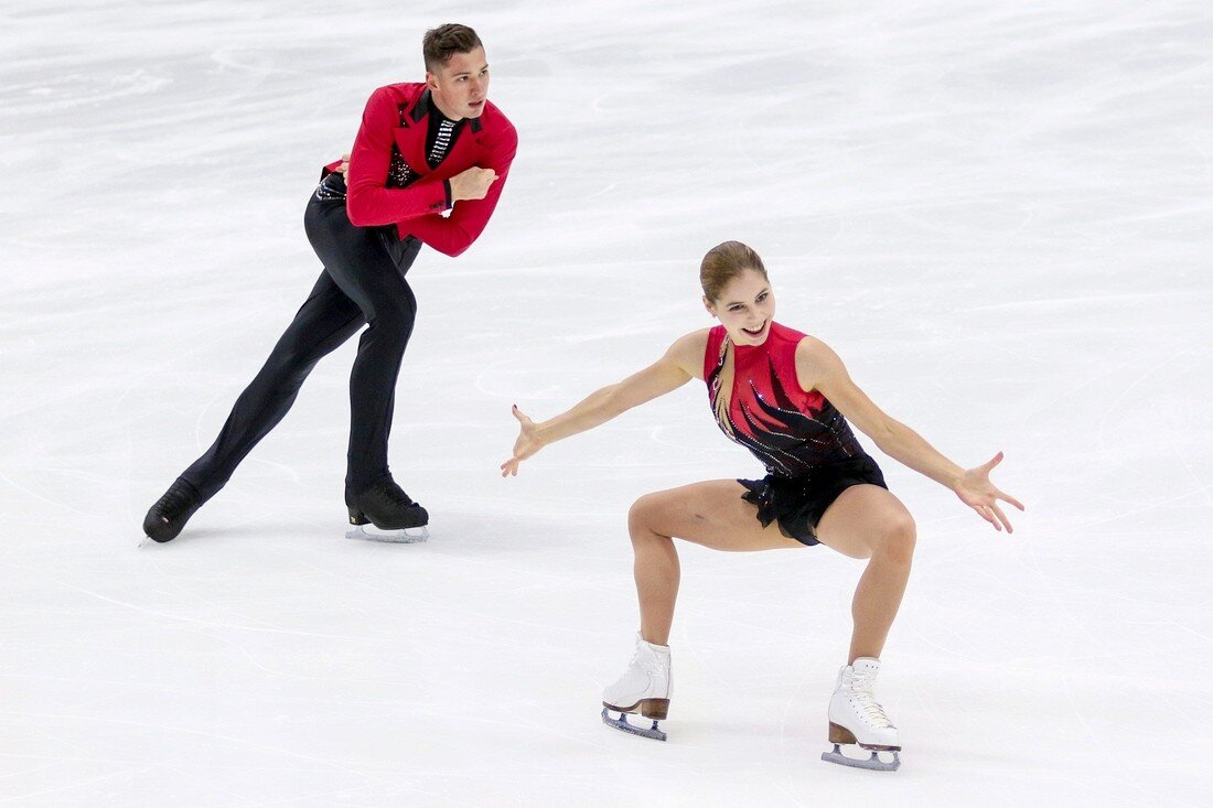 Анастасия Мишина и Александр Галлямов , произвольная программа на Internationaux de France 2019