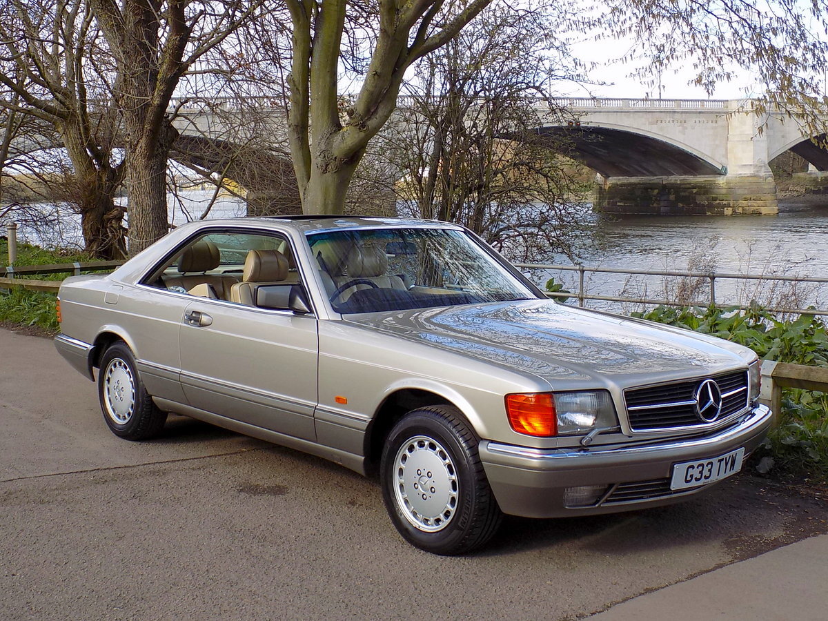 Роскошь и престиж. Представительское купе Mercedes 500 SEC w126 | АвтоПЛЮС  | Дзен