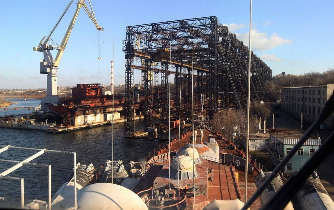 Николаевский судостроительный завод.  Из ресурсов zza.delo.ua.