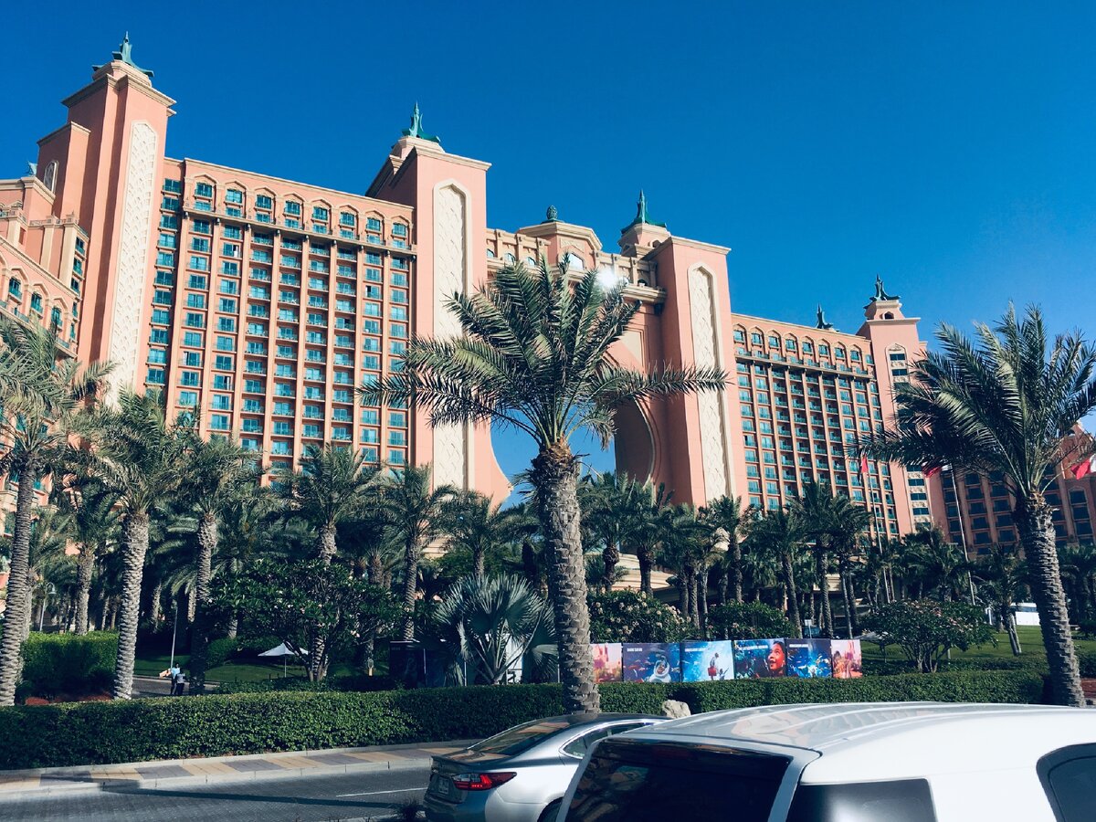 Один из отелей Дубая.