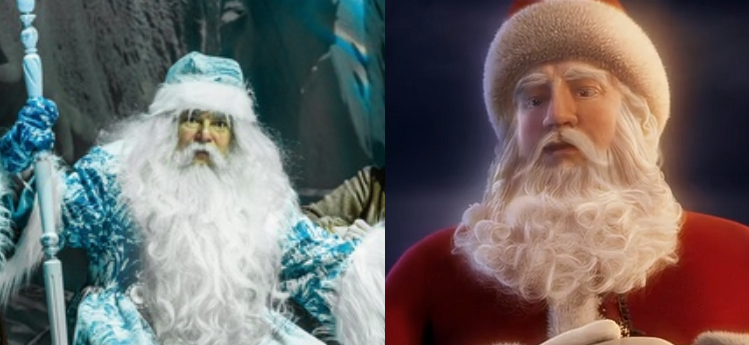 Дед Мороз и Санта Клаус