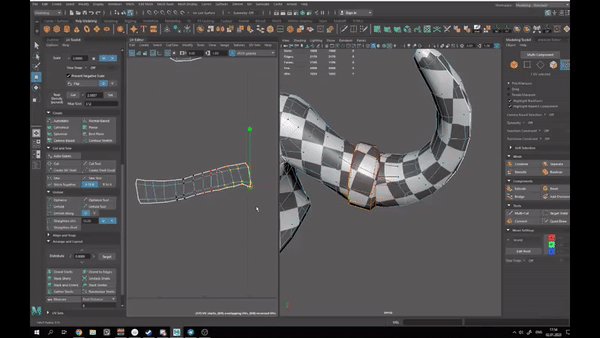 Мапим выбранный шел в прямоугольник