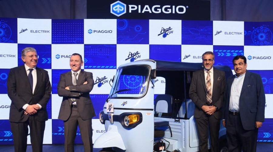 Piaggio вышла на рынок коммерческих электромобилей