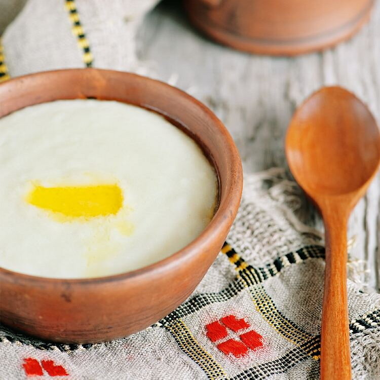 Манная каша на молоке