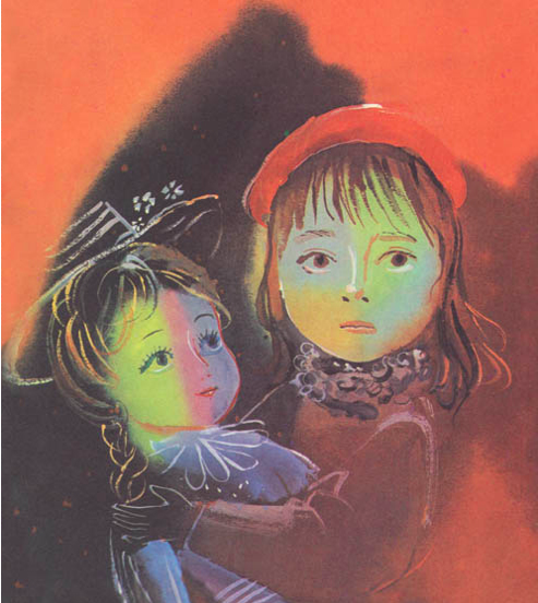 Иллюстрация из книги "Кукла"