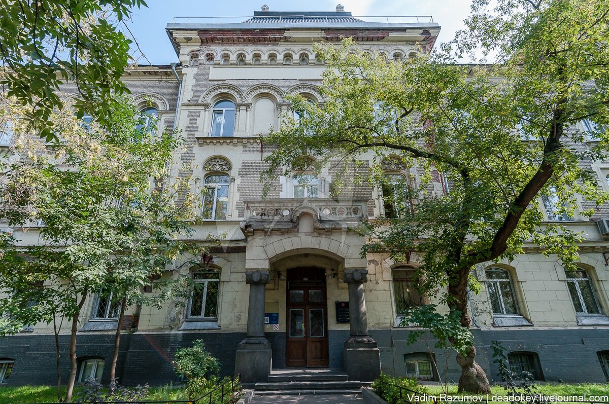 Богадельня С.Д. Нечаева в Москве.