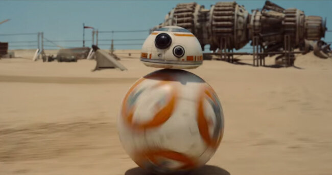 Дроид BB-8 из "Звездных войн"