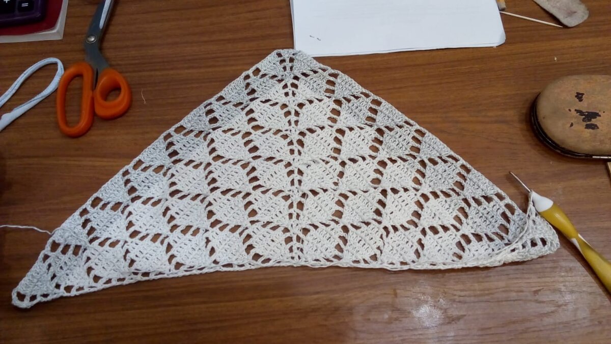 на фото видно -на 17 ряду цвет начал меняться. 