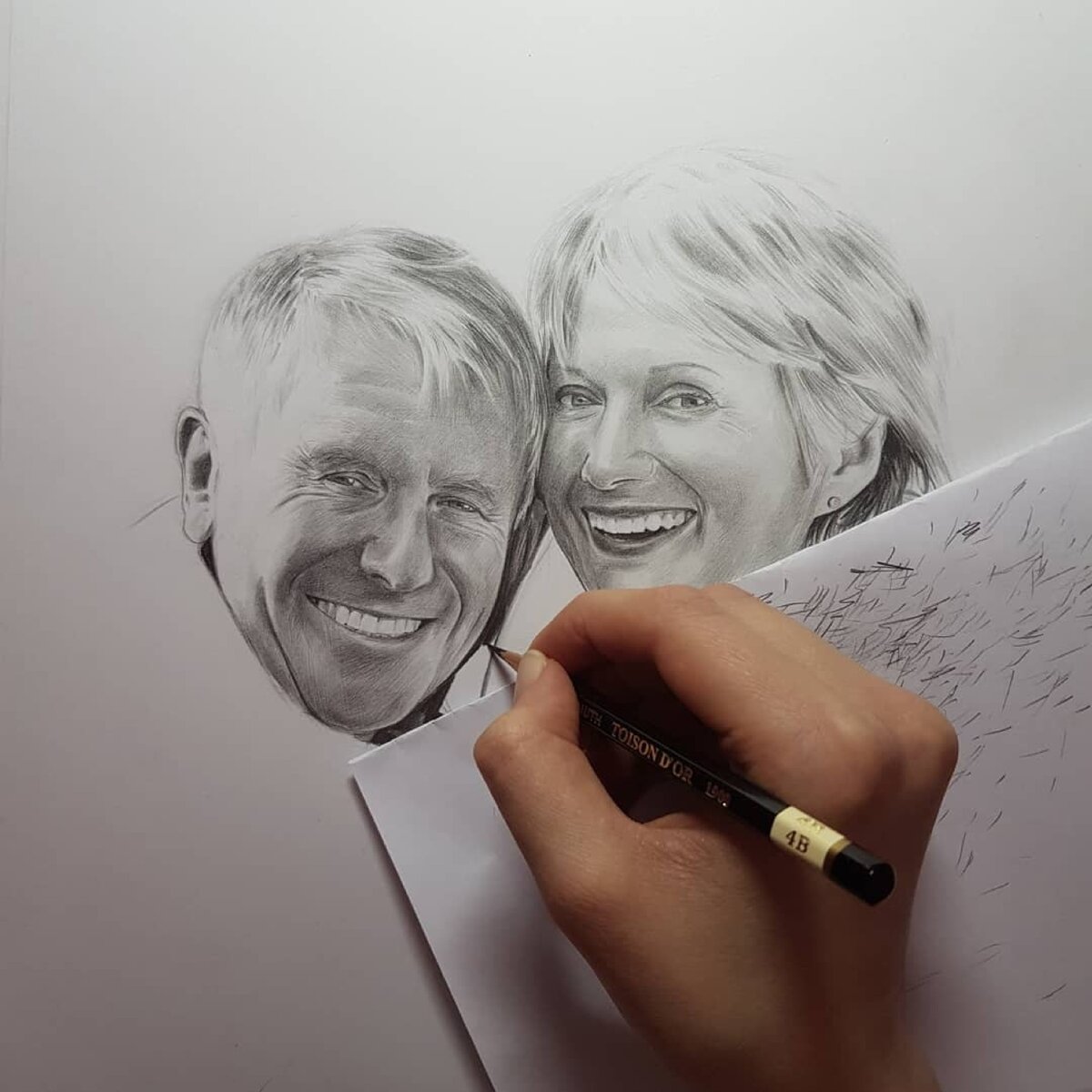 Фото из процесса рисования