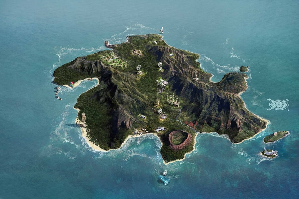 загадочный остров