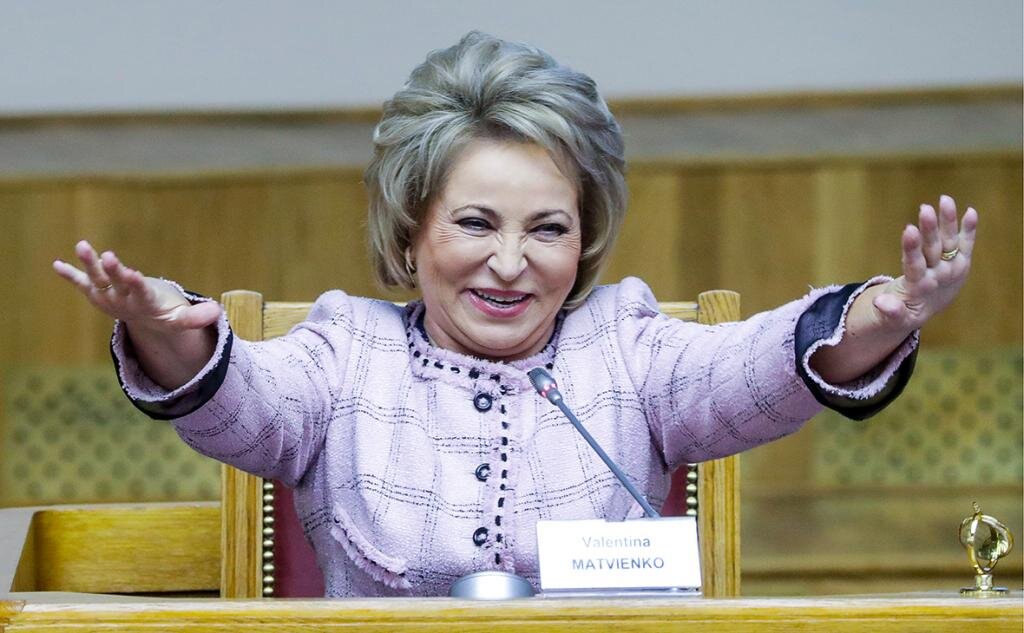 Председатель Совета Федерации РФ Валентина Матвиенко. Фото Яндекс картинки.
