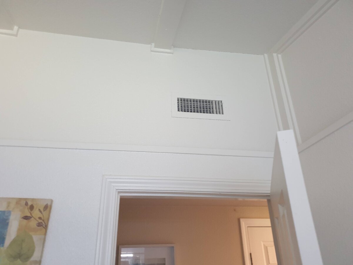 Подача воздуха в ванную. Фото из личного архива. 