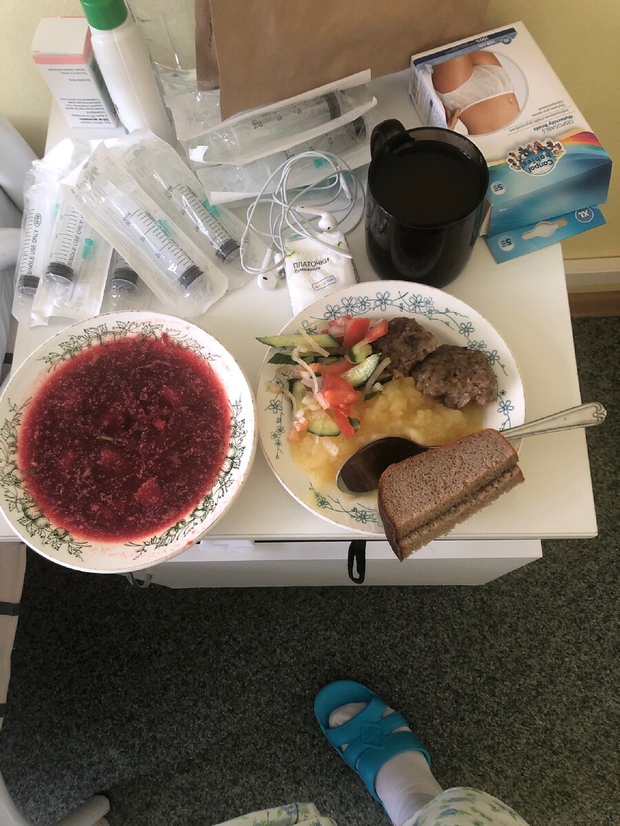 Пример одного из самых вкусных на мой взгляд обедов. Его давали по средам)))