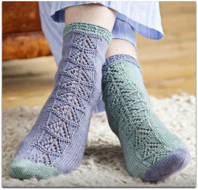 МАСТЕР-КЛАССЫ | НОСКИ СПИЦАМИ | Socks_by_Luft