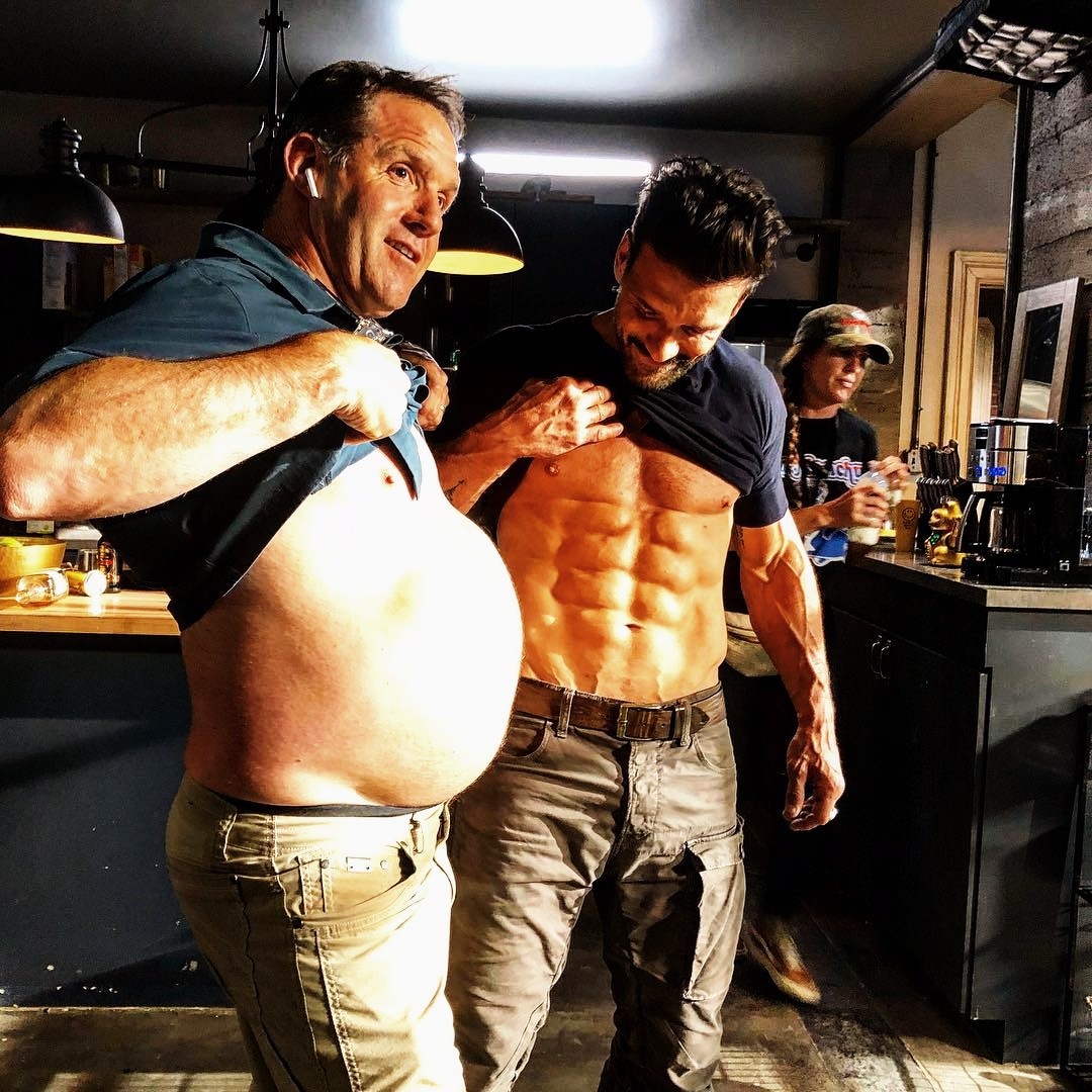 Инстаграм актера. Посмотрите на вашего мужчину и на меня.