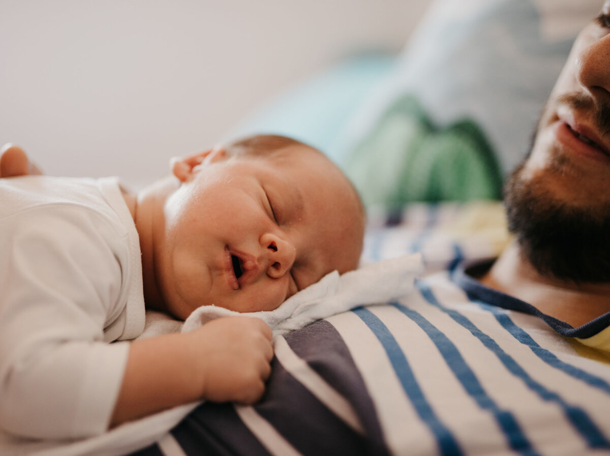 Baby son Sleep. Приснился папа и мама