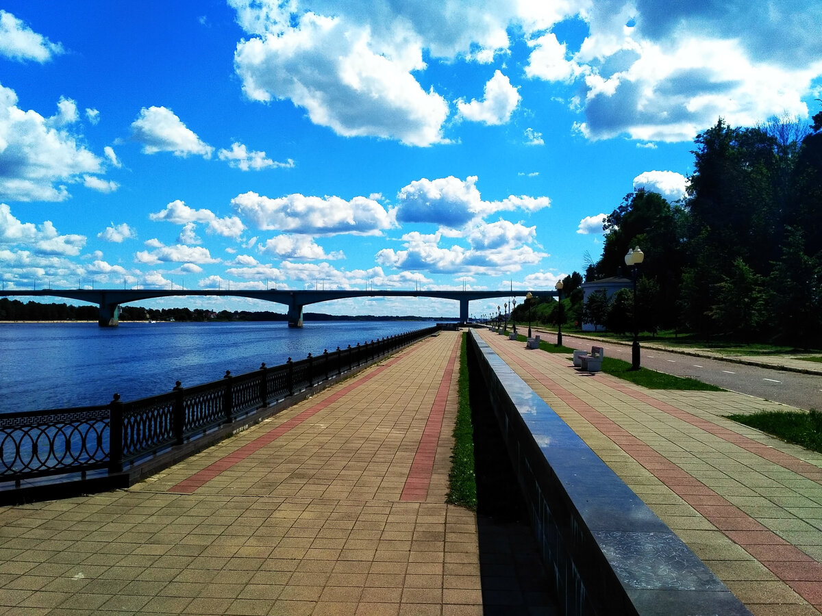 Набережная Ярославля 