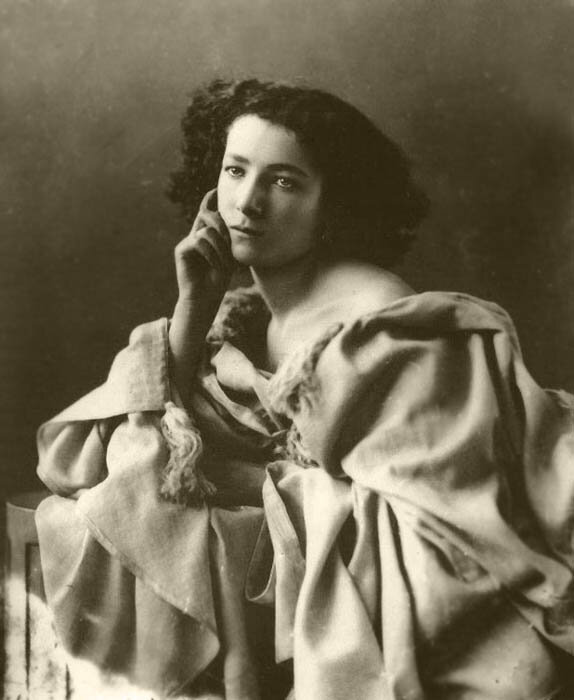 Сара Бернар, Sarah Bernhardt, урождённая Генриетт Розин Бернар,  Henriette Rosine Bernardt (22.10.1844 - 26.03.1923)