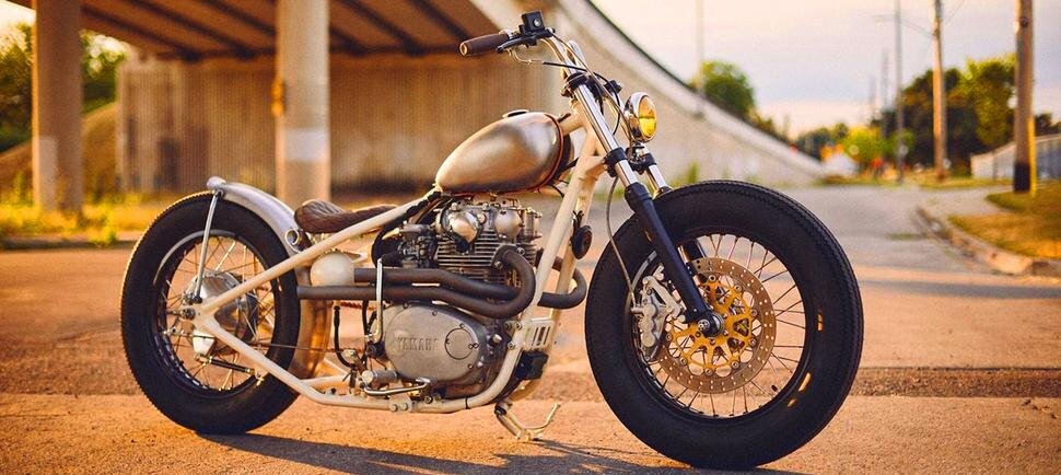 БОББЕР НА ОСНОВЕ YAMAHA XS650
